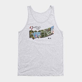 Greetings from Roselle New Jersey Tank Top